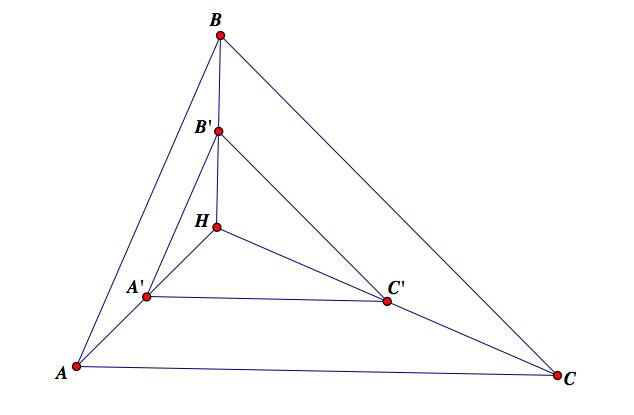 Ortho-midpoint Triangle